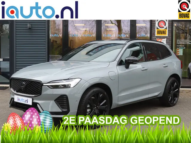 Volvo XC60 2.0 T8 456pk AWD Plus Black Edition Pano/Leder/360/HK/Headup/Elek. sportstoelen+mem/Keyle...
