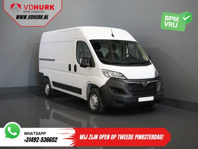 Opel Movano 2.2 140 pk L2H2 Betimmering/ Carplay/ 270Gr.Deuren/ Climate/ Camera/ Cruise/ Navi/ PDC/...