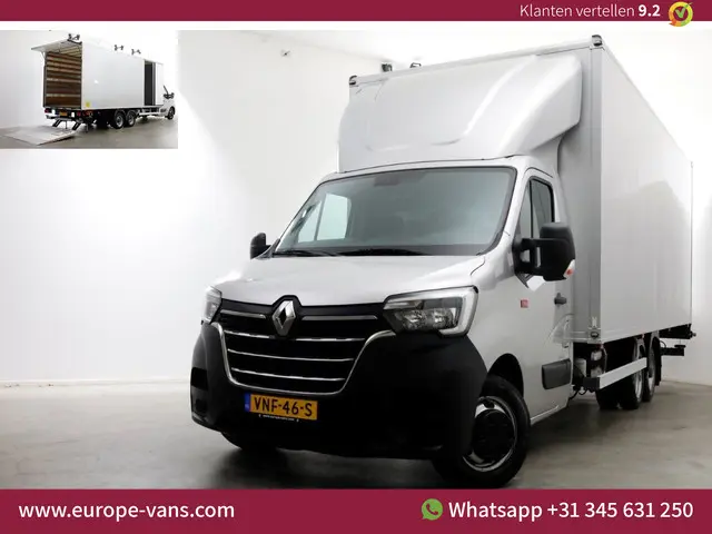 Renault Master T35 2.3 dCi 165pk Clixtar BE-Combi XXL Bakwagen met 1500kg laadklep 2370kg laden L603...