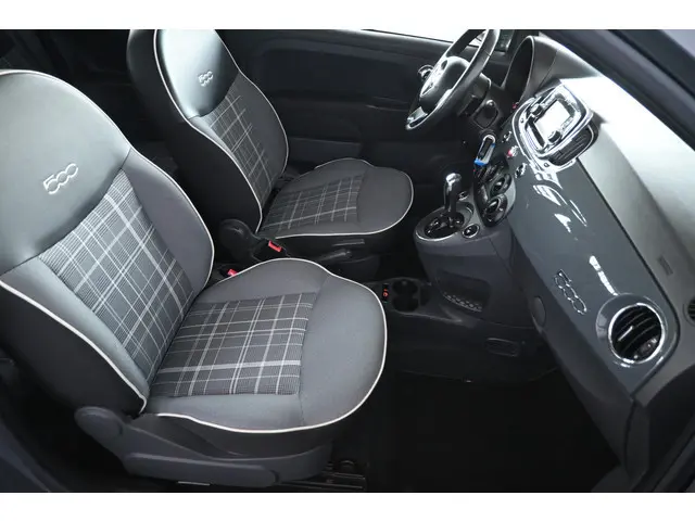 Fiat 500 0.9 TwinAir Turbo Lounge Automaat Airco Panoramadak Goed Onderhouden! Inruil Mogelijk!