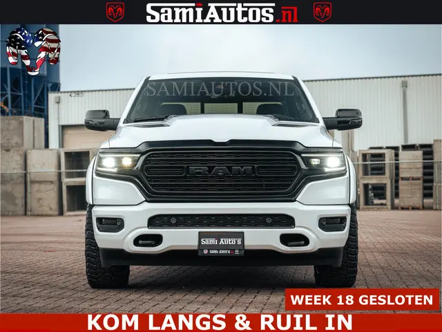 Dodge Ram 1500 Limited Night | 5.7 V8 Hemi Full Option | LPG | Comfortabele Dubbele Cabine met Royal...
