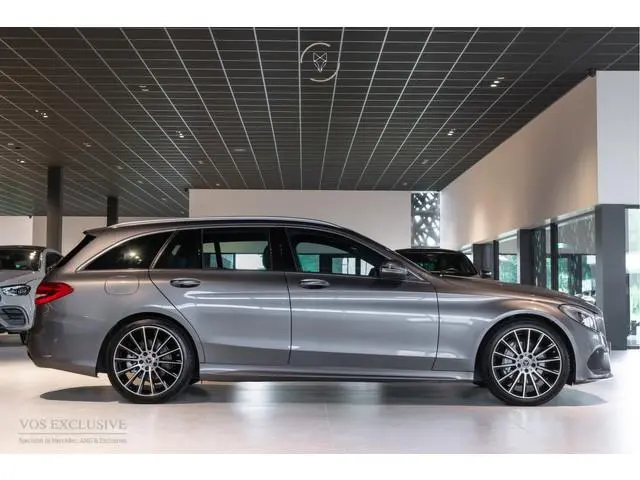 Mercedes-Benz C-klasse Estate 180 AMG Sport Edition Leder|Sfeerverlichting|Aut-kofferklep|LED|19"|Ne...