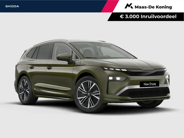 Škoda Enyaq iv Business Edition 85 | Trekhaak wegklapbaar | 20'' neptune velgen | 3.000,- inruilbonu...