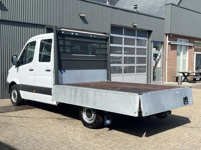 Mercedes-Benz Sprinter 311 CDI DC Bpm vrij Euro 6 Open laadbak Pick up  Airco 7 persoons Trekhaak Ca...