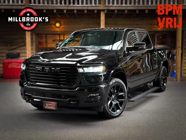 Dodge Ram 1500 3.0 Hurricane Premium Laramie Night, BPM VRIJ, bomvol, luchtvering, passenger display...
