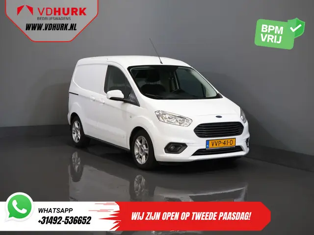 Ford Transit Courier 1.0 EcoBoost 100pk Limited BENZINE BPM VRIJ! Carplay/ Camera/ Climate/ Cruise/...