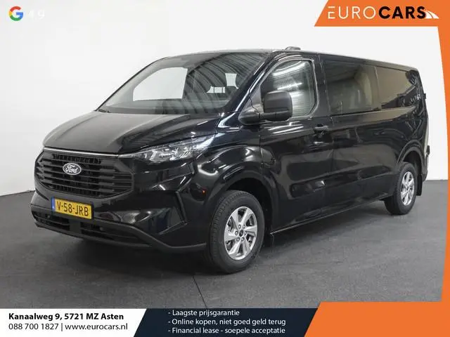 Ford Transit Custom 300 2.0 TDCI L2H1 Trend Dubbele Cabine Nieuw Model Trekhaak Navigatie Apple CarP...