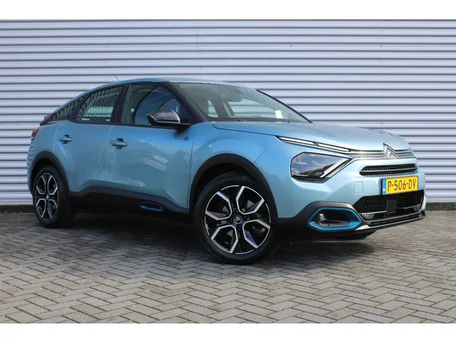 Citroën Ë-C4 Shine 50 kWh | Airco | Cruise | Navi | Keyless | Trekhaak | LM Velgen | Heads Up Displa...