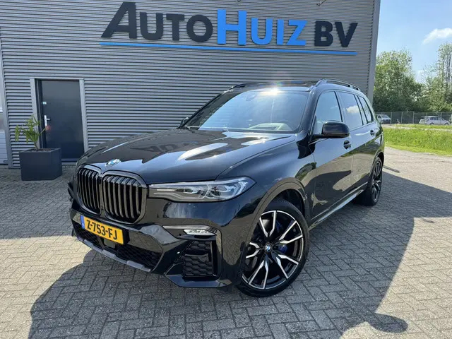 BMW X7 xDrive40d 340 PK High Executive M Sport Executive Drive Pro 7 Zits Trekhaak Panoramadak Harma...