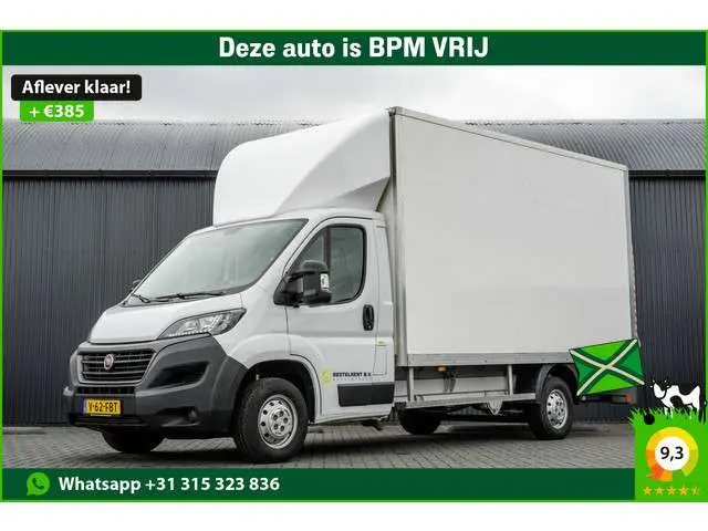 Fiat Ducato **2.3 MultiJet | Bakwagen met Laadklep | Euro 6 | 141 PK | Cruise | Camera | Airco | Navigatie**