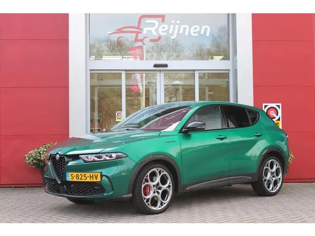 Alfa Romeo Tonale 1.5T Hybrid 160PK VELOCE | AFNEEMBARE TREKHAAK | PREMIUM PACK: LEDEREN BEKLEDING/G...