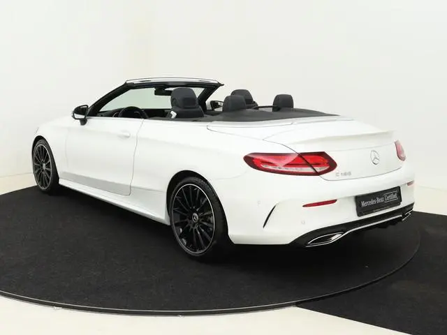 Mercedes-Benz C-klasse Cabrio 180 / AMG Line/ 19 inch/ Widescreen/ Cabrio Comfortpakket