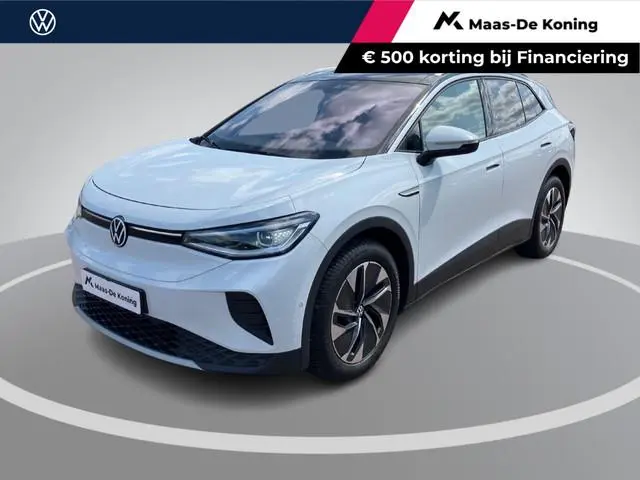 Volkswagen ID.4 Pure 52 kWh 170PK · SOH 92.3% · Panoramadak · Apple/Android Car Play · Camera + Park...