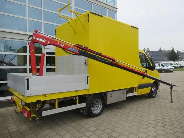 Volkswagen Crafter 46 2.0 TDI 100KW Werkplaats Werkstatt + Kraan Kran Crane