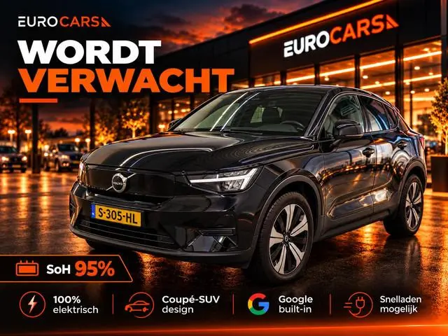 Volvo C40 Recharge Plus 69 kWh SoH 95% Panoramadak Camera Apple Carplay Android Auto Navigatie Adapt...