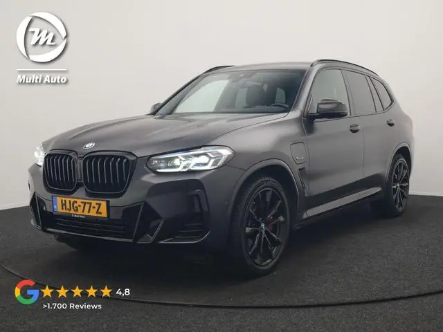BMW X3 xDrive30e M Sport PHEV 293pk FROZEN DEEP GREY METALLIC | Head Up | Laser LED | Camera | Leder...