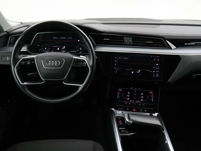 Audi e-tron 50 QUATTRO LAUCH EDITION ALL BLACK PACK + TREKHAAK | LUCHTVERING | CAMERA
