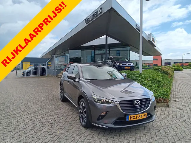 Mazda CX-3 2.0 SkyActiv-G 120 GT-M Line AUTOMAAT, Navi, Clima, Head-up, 18" etc. incl. 12 MND BOVAGG...