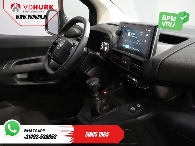 Peugeot Partner (Citroen Berlingo) 1.5 HDi 100 pk L2 Carplay/ Stoelverw./ 3Pers./ Virtual Cockpit/ C...