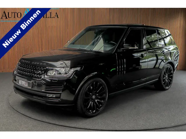Land Rover Range Rover 3.0 TDV6 HSE Black Pack Pano Meridian Carplay 22'' LM velgen Leer Navi Camera ACC Zwarte binnenhemel Climate (3-zone)