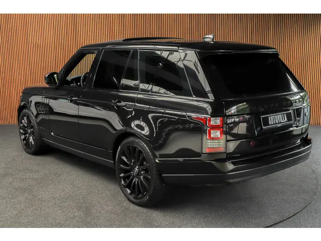 Land Rover Range Rover 3.0 TDV6 HSE Black Pack Pano Meridian Carplay 22'' LM velgen Leer Navi Camera ACC Zwarte binnenhemel Climate (3-zone)