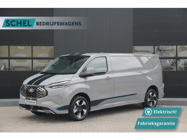 Ford E-Transit Custom 340 L2H1 Sport 71 kWh 218pk  - ACC - B&O - Navi - Stoel/Stuurverwarming - 360...