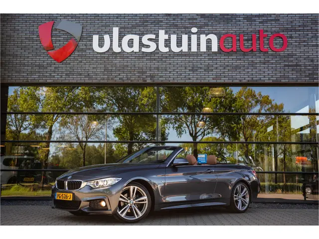 BMW 4-serie Cabrio 420i High Executive M-Sport , Keyless entry, Leer,