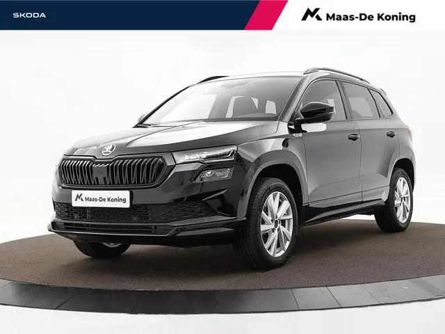Skoda Karoq 1.5 TSI 150PK DSG ACT Sportline · Navigatie · Camera · Parkeersensoren · Keyless · Stoel-& stuurverwarming · Garantie t/m 27-02-2027 of 60.000km