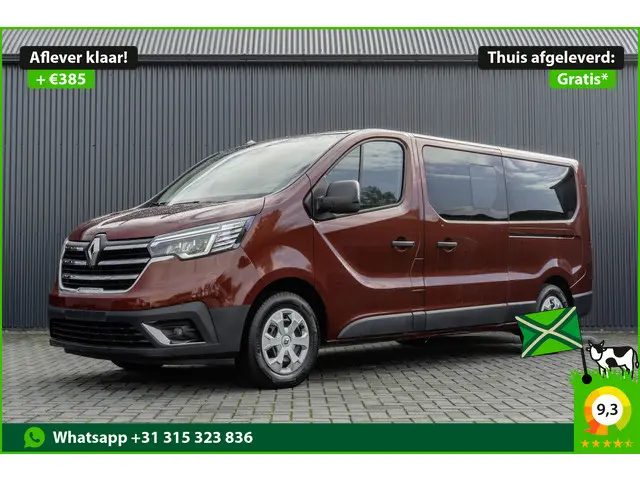 Renault Trafic Blue dCi 150PK | 9-Zits | EX BTW/BPM | LED | Camera | Navigatie | Cruise | Airco | PD...