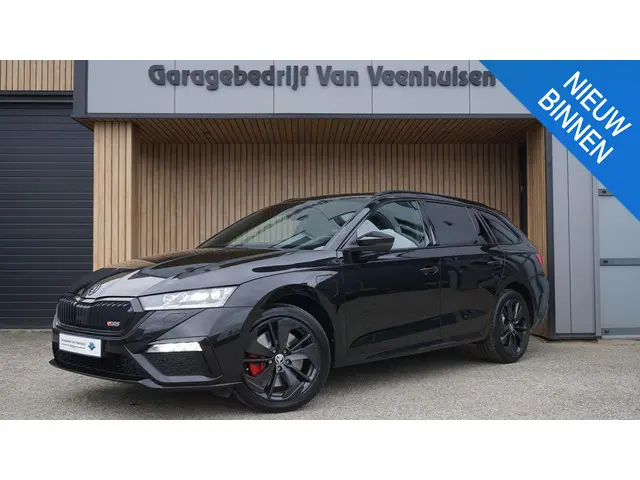 Skoda Octavia Combi 1.4 TSI 245PK RS iV PHEV Business RS-Seats Leder/Alcantara Canton Stuur/stoelver...