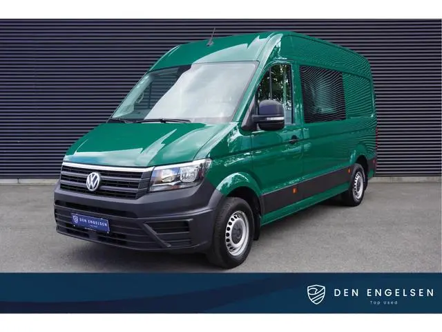 Volkswagen Crafter 140pk L3H3/L2H2 Dubbele cabine 7 persoons Apple carplay Airco kunstleder