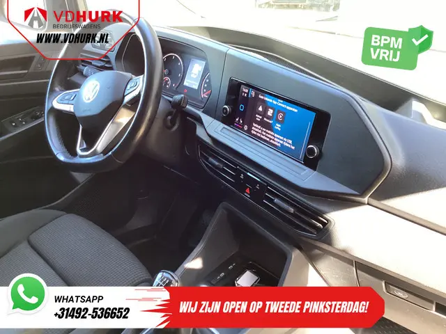 Volkswagen Caddy Cargo 2.0 TDI 102 pk LED/ Standkachel/ Stoelverw./ Carplay/ Camera/ PDC/ Cruise/ Tr...
