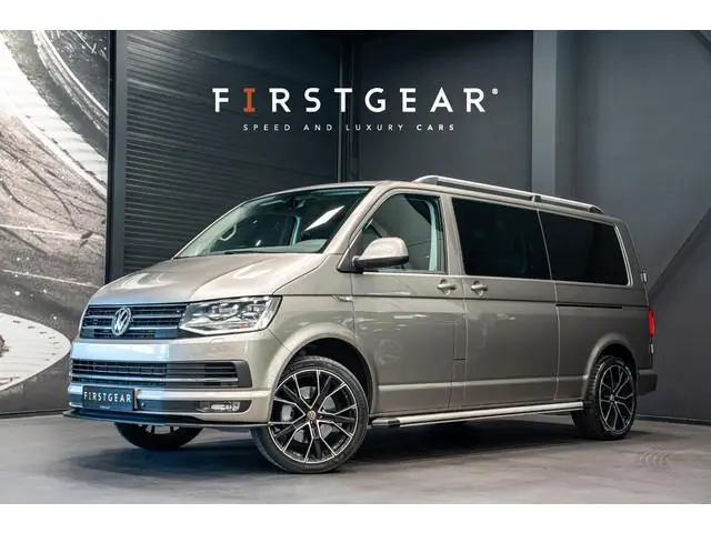 Volkswagen Transporter 2.0 TDI L2H1 DC Highline *Grijs kenteken / Luchtvering achteras / Dubbele cab...
