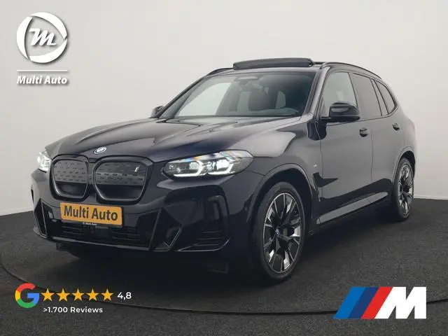BMW iX3 M Sport 80 kWh 286pk Dealer O.H. | Trekhaak Af Fabriek | Panodak | Head Up | 360 Camera | Ha...