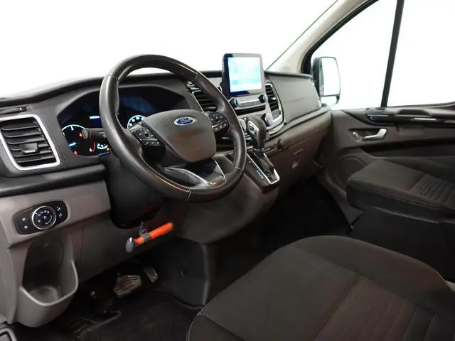 Ford Transit Custom 300 2.0 TDCI L2H1 Limited Dubbele cabine Automaat Navi Airco 2x Schuifdeuren Tre...