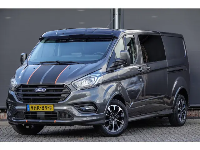 Ford Transit Custom L2H1 | Dubbele Cabine | 5-Persoons | 2.0 Tdci 185Pk | Sport 320 | 2x Schuifdeur...