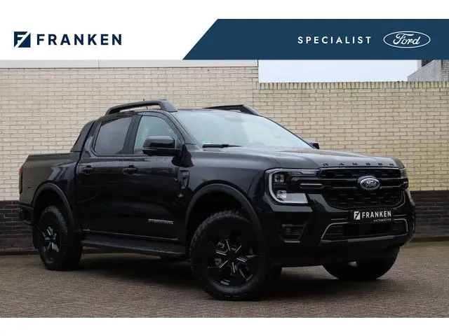 Ford Ranger 2.3 Double Cab PHEV Stormtrak Zwart | Matrix | B&O | Leder | Elektr. rollo | Full