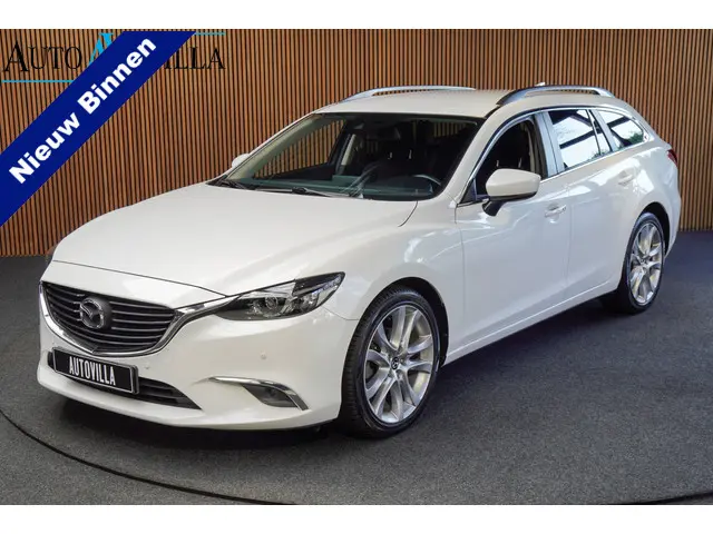 Mazda 6 Sportbreak 2.0 SkyActiv-G 165 Aut. Nakama Leer Navi Camera Bose Stuur- & stoelverwarming Cli...
