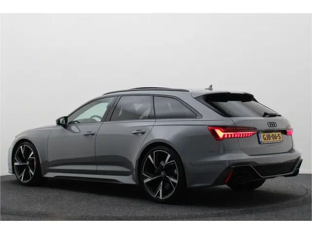 Audi RS6 Avant 4.0 TFSI Quattro 600 PK Panoramdak, B&O 3D, Dynamic Plus, Carbon, Ceramic, 4WB, HUD,...