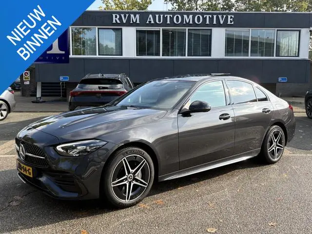 Mercedes-Benz C-klasse 300 e Business Solution AMG ORIG. NL NAP| EERSTE EIGENAAR| PANO| MEMORY STOEL...