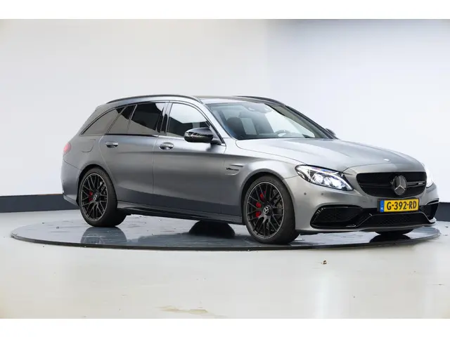 Mercedes-Benz C-klasse Estate AMG 63 S  | Pref. Uitlaat | Pref. Stoelen | Burmester | Head Up | Rija...