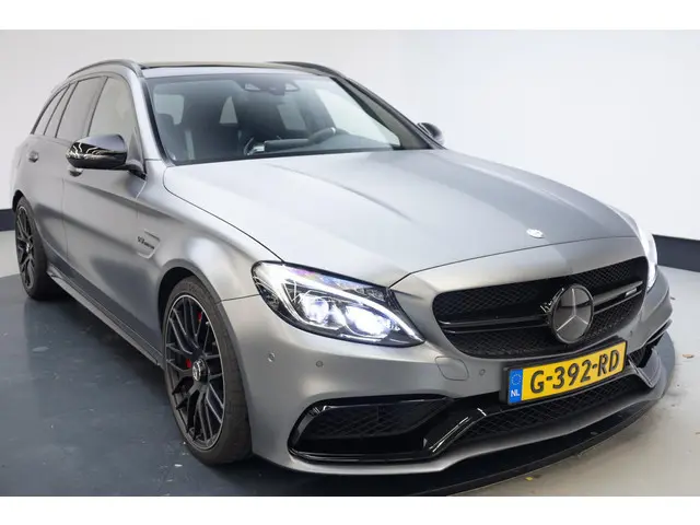 Mercedes-Benz C-klasse Estate AMG 63 S  | Pref. Uitlaat | Pref. Stoelen | Burmester | Head Up | Rija...