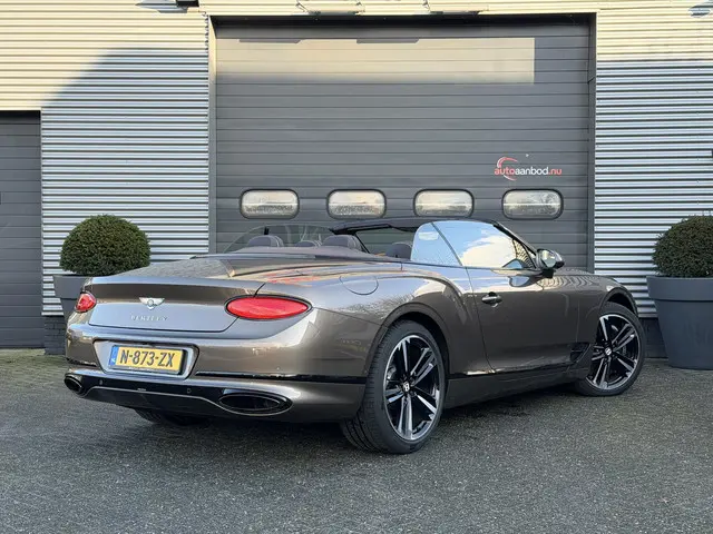 Bentley Continental GTC 6.0 W12 | 360* Camera | Massage | Head-Up | Nightvision | Stoelverwarming/Koeling | Adaptive Cruise Control | DAB |