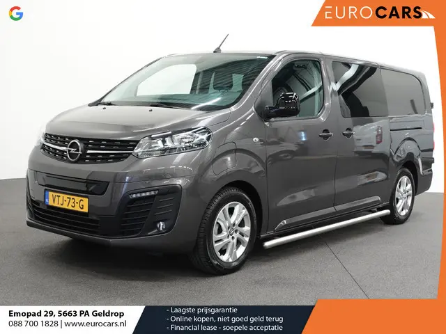 Opel Vivaro-e L3H1 Dubbele Cabine Edition 75 kWh Automaat Airco Navigatie Cruise Control WLTP 317 km...