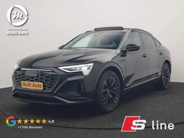 Audi Q8 Sportback e-tron 55 quattro 2x S Line 114 kWh 408pk Dealer O.H. | Luchtvering | Panodak | He...
