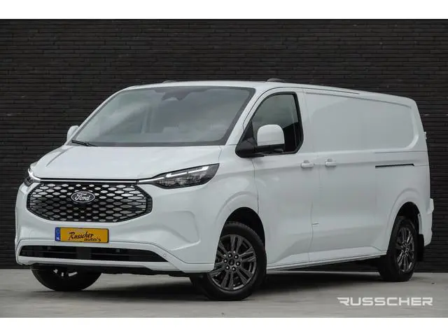 Ford E-Transit Custom L2H1 218Pk Aut. | Elektrisch | Limited 340 | 2xSchuifdeur | 360° Camera | 17''...