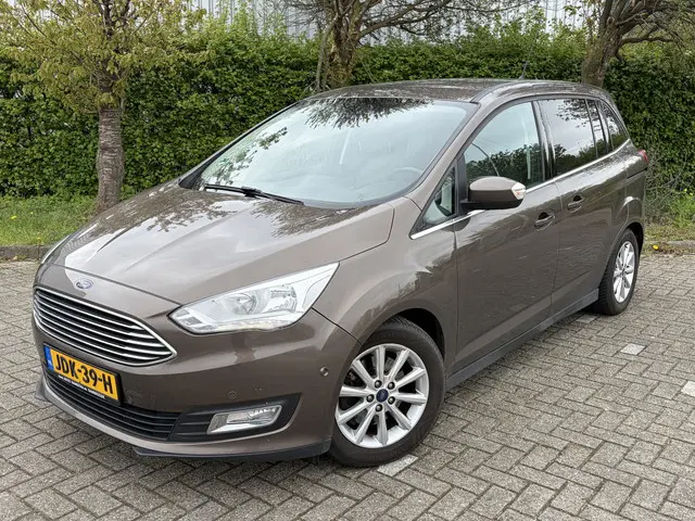 Ford Grand C-Max BJR 2017 1.0 126 PK Titanium STOEL-STUURVERWARMING | NAVI | CLIMA | CRUISE | PARKEE...