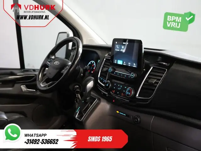 Ford Transit Custom Sport 2.0 TDCI Aut. 170 pk L2 DB-Riem VV/ Carplay/ Alarm III/ Stoelverw./ Navi/...