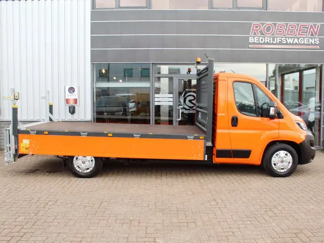 Fiat E-Ducato 3.5T 47 kWh Open Laadbak met Laadklep Elektrisch