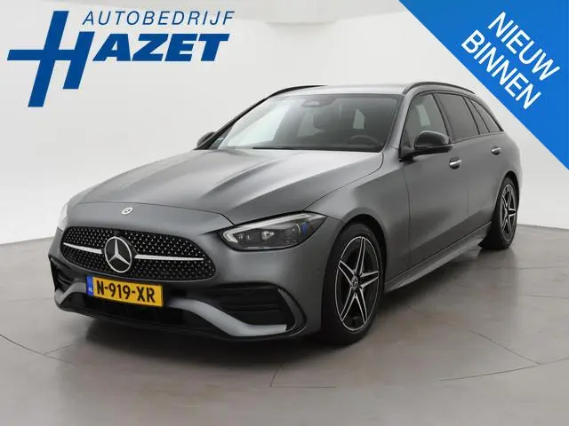 Mercedes-Benz C-klasse Estate 200 204 PK LAUNCH EDITION AMG NIGHT MAGNO SELENIET | TREKHAAK | 360 CA...